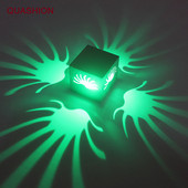 Led sienas gaismeklis morden 3W AC85-265V uz virsmas stiprināms Alumīnija projekts gaismas ķermeņi sienas lampa vannas istabas KTV BAR apdare