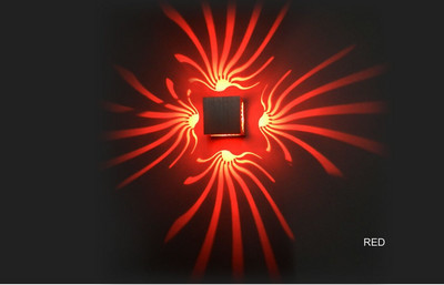 Led sienas gaismeklis morden 3W AC85-265V uz virsmas stiprināms Alumīnija projekts gaismas ķermeņi sienas lampa vannas istabas KTV BAR apdare