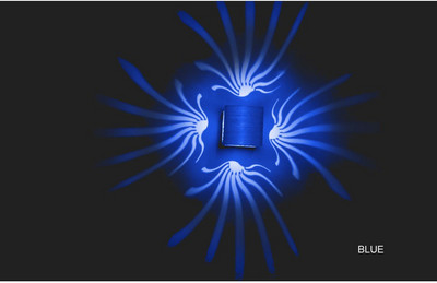 Led sienas gaismeklis morden 3W AC85-265V uz virsmas stiprināms Alumīnija projekts gaismas ķermeņi sienas lampa vannas istabas KTV BAR apdare