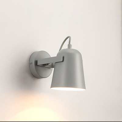 Lampă de perete cu LED-uri Nordic E27, fier Aplice rotative, lumină de interior, bucătărie, dormitor, noptieră, iluminare pentru decorarea sufrageriei