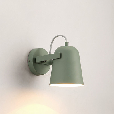 Lampă de perete cu LED-uri Nordic E27, fier Aplice rotative, lumină de interior, bucătărie, dormitor, noptieră, iluminare pentru decorarea sufrageriei