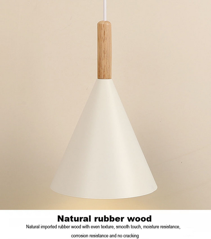 Lampă de perete nordică din lemn cu comutator Aplice de perete modernă pentru dormitor sufragerie coridor macaroon E27 iluminat decor pentru casă