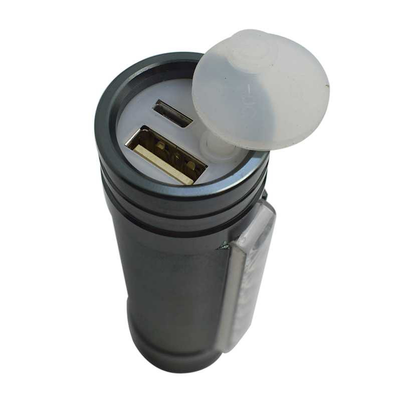 800 lumeni Lanterna frontală cu LED COB 6* far reîncărcabilă prin USB Lanternă cu cap cu LED Lanternă cu cap cu 3 moduri Lanternă Baterie încorporată de 2200 mAh