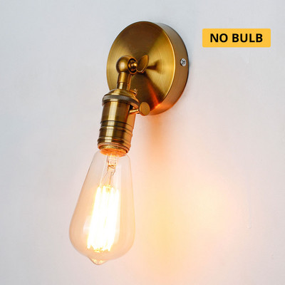 Aplică industrială modernă E27, unghi reglabil, sufragerie, perete din spate, dormitor, oglindă pentru baie, lumină frontală