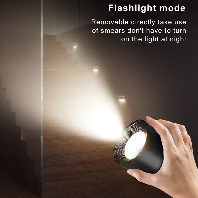 Reguleeritava heledusega LED-seinalamp USB-laetav puute-/kaugjuhtimispult voodiäärsed lugemisvalgustid, sisseehitatud 2000MA aku