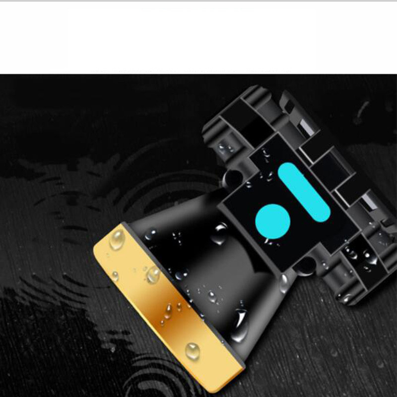 Nabíjateľná USB LED čelovka, predné svetlo, baterky, baterka, kempingové svietidlo.