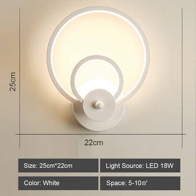 Candelabru modern Lămpi de noptieră Aplice de perete Abajur de baie Aplice de perete de interior Decorare artizanală Iluminat de tavan Camera de zi