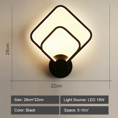 Candelabru modern Lămpi de noptieră Aplice de perete Abajur de baie Aplice de perete de interior Decorare artizanală Iluminat de tavan Camera de zi