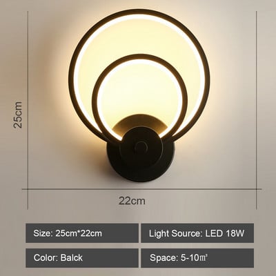 Candelabru modern Lămpi de noptieră Aplice de perete Abajur de baie Aplice de perete de interior Decorare artizanală Iluminat de tavan Camera de zi