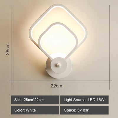 Candelabru modern Lămpi de noptieră Aplice de perete Abajur de baie Aplice de perete de interior Decorare artizanală Iluminat de tavan Camera de zi