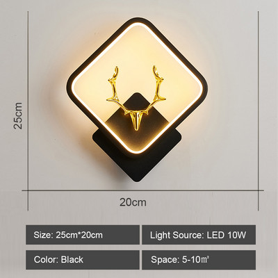 Candelabru modern Lămpi de noptieră Aplice de perete Abajur de baie Aplice de perete de interior Decorare artizanală Iluminat de tavan Camera de zi