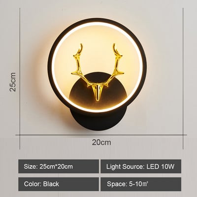 Candelabru modern Lămpi de noptieră Aplice de perete Abajur de baie Aplice de perete de interior Decorare artizanală Iluminat de tavan Camera de zi