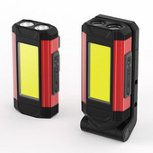 2200 lumeni Camping în aer liber COB lumină de lucru USB lampă reîncărcabilă de lungă durată Lanternă cu LED Lanternă portabilă Lanternă Power Bank