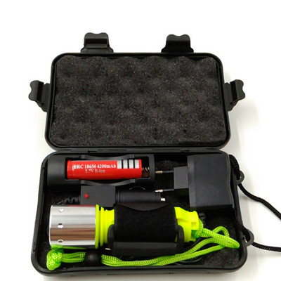 D503 XM-L2 U3 5 culori Lanternă LED pentru scufundări Lanternă 3800LM Lampă subacvatică rezistentă la apă pentru lumină de scufundări lampara reîncărcabilă