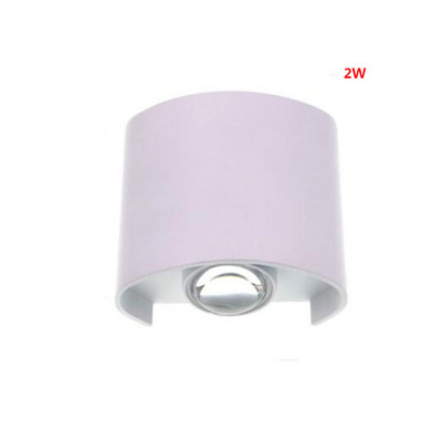 Modern LED fali lámpa vízálló IP65 2/4/6/8/10/12W fali lámpák beltéri lépcsőházi folyosó világítás kültéri kert utcai világítás