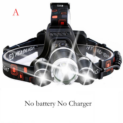 D2 esilatern laetav aku ülihele veekindel 4 režiimi esituli 3 T6 R5 LED 18650 jahipüük matkavalgusti jaoks