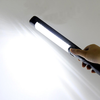 LED работна светлина Мощен къмпинг фенер Прожектор USB акумулаторна работна лампа с магнитна кука Водоустойчиви светлини за ремонт 3 режима