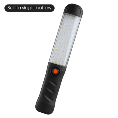 LED darba gaisma Jaudīgs kempinga laternas prožektors, USB uzlādējama darba lampa ar magnēta āķi, ūdensnecaurlaidīgi remonta lukturi, 3 režīmi