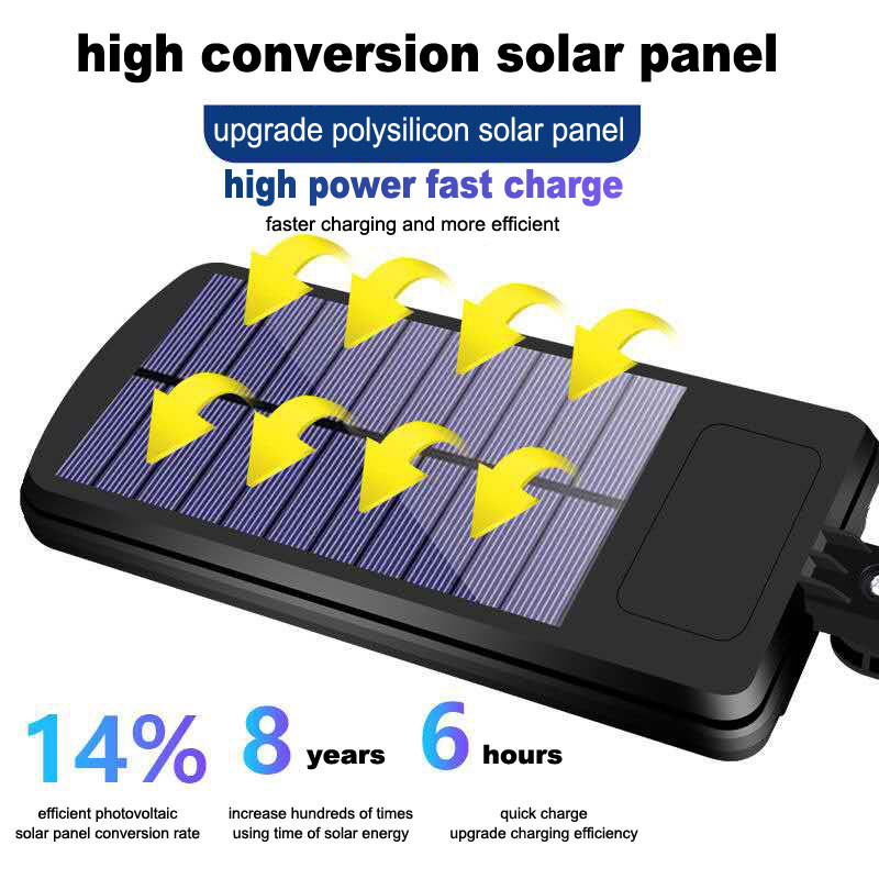 Nagy teljesítményű COB modern fali lámpa kültéri, udvari vízálló napelemes érzékelős lámpa, nincs vezetékes ház, indukciós + fényvezérlés