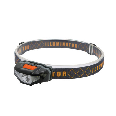 Pārnēsājams mini priekšējais lieljaudas COB LED spilgtas galvas zibspuldzes 3 režīmu ūdensnecaurlaidīgs priekšējais lukturis nakts makšķerēšanai āra pārgājieniem