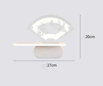 Jednoduchá kovaná biela LED nástenná lampa z kovu + PMMA medveď v tvare lietadla, detská spálňa, dekoračné svietidlá