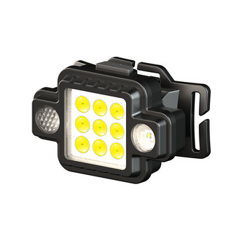 LED фенерче Работна светлина 1000 mah COB Магнитен фар USB зареждане Риболов Нощно бягане Многофункционална външна светлина