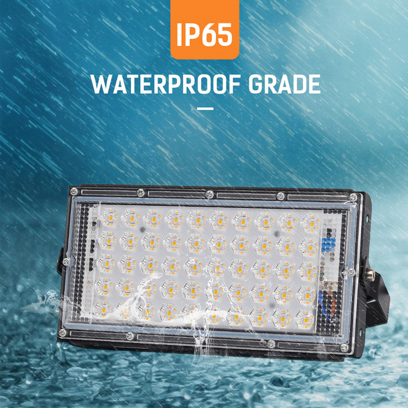 Projector LED 100W/50W Lampă de lucru portabilă DC 12V Lanternă Spot Lanternă în aer liber cu clemă Lumină albă 6500K