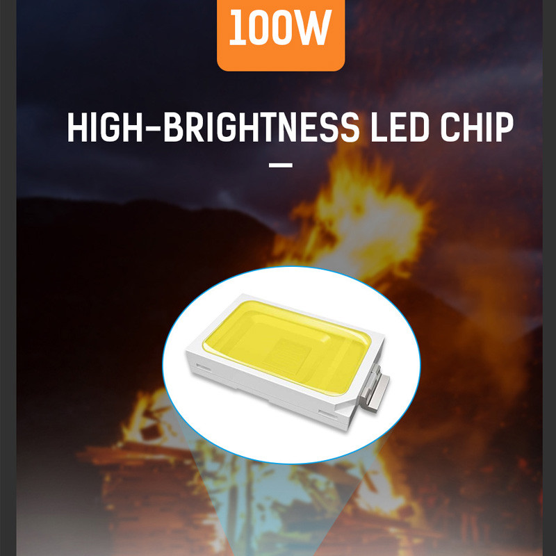 Projector LED 100W/50W Lampă de lucru portabilă DC 12V Lanternă Spot Lanternă în aer liber cu clemă Lumină albă 6500K