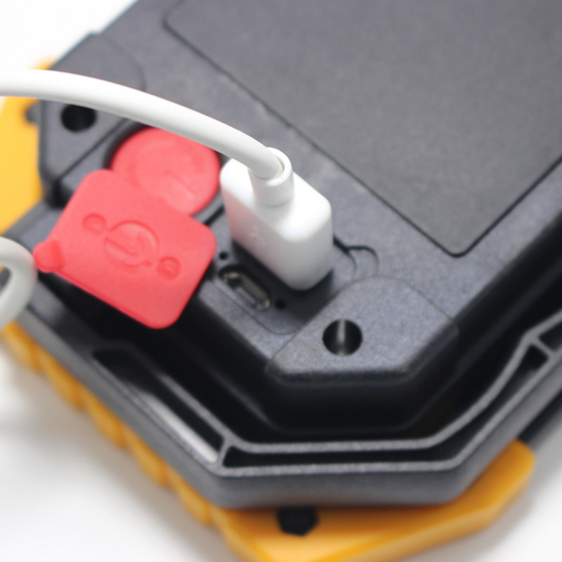 2019 Noi reflectoare reîncărcabile cu USB Lampă de proiecție cu LED Lumină Lampă de urgență în aer liber, impermeabilă, Proiectoare, Spoturi Floodl