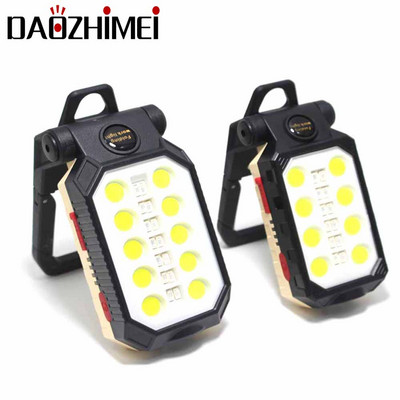 20W prenosná baterka, nabíjateľná USB LED pracovná lampa, COB lampa, závesné vonkajšie pracovné svetlo pre autoservis