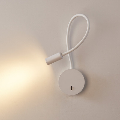 Νέα επιτοίχια φωτιστικά 3W Led Personality Φωτιστικό για ανάγνωση στο κομοδίνο Easy Mount Επιτοίχιο φωτιστικό με διακόπτη απλίκες τοίχου εσωτερικού φωτισμού