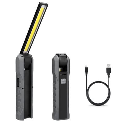 50000LM LED COB töövalgusti USB laetav taskulamp magnetiline taskulamp painduv ülevaatus käsilamp auto remondiks välitingimustes