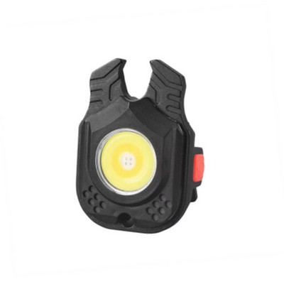 Mini LED darbinis žibintas nešiojamas kišeninis žibintuvėlis USB įkraunamas raktas šviesos žibintas stovyklavimas lauke žygiams COB žibintas