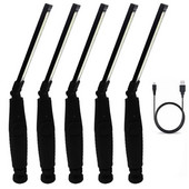 Proiector de urgență puternic din cob Torță de pescuit pliabilă 18650 Lampă de lucru USB Lampă de inspecție pentru garaj Manget Lanternă Campint de 10W