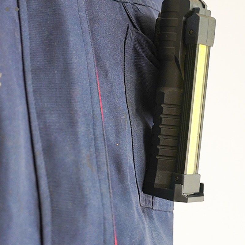 Proiector de urgență puternic din cob Torță de pescuit pliabilă 18650 Lampă de lucru USB Lampă de inspecție pentru garaj Manget Lanternă Campint de 10W