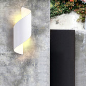 Vienkāršs, mūsdienīgs radošais salons Restorāna guļamistaba pie gultas Mācību telpa Ejas koridora LED sienas lampa