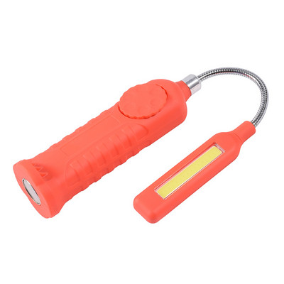 Lumină de lucru cu led reglabilă Coba lampa de lucru cob folosește 3 * baterii AAA lumini portabile din plastic luminozitate controlabilă
