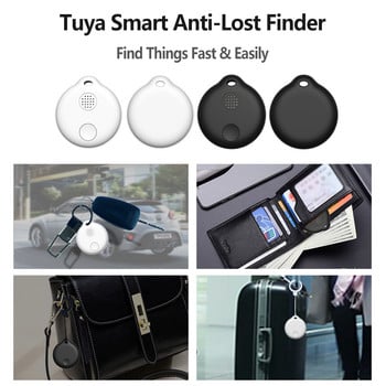 SMATRUL Tuya Smart Tag Anti-Lost Alarm Безжичен Bluetooth Mini GPS Tracker Smart Home APP Search Location for Record 80DB