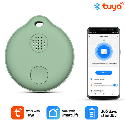 SMATRUL Tuya Smart Tag Anti-Lost Alarm Безжичен Bluetooth Mini GPS Tracker Smart Home APP Search Location for Record 80DB