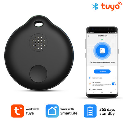 SMATRUL Tuya Smart Tag Anti-Lost Alarm Безжичен Bluetooth Mini GPS Tracker Smart Home APP Search Location for Record 80DB