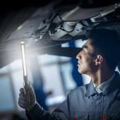 COB LED ručné svetlomety, nabíjateľné USB pracovné svetlo, prenosné inšpekčné svetlo, stmievateľné 1200 mAh pre domácu dielňu