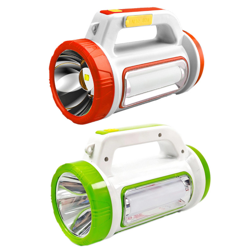 Lampă de tabără Lumină de camping cu LED Lanternă reîncărcabilă prin USB Spot cu intensitate reglabilă Lumină de lucru Lampă de căutare rezistentă la apă Torță de urgență