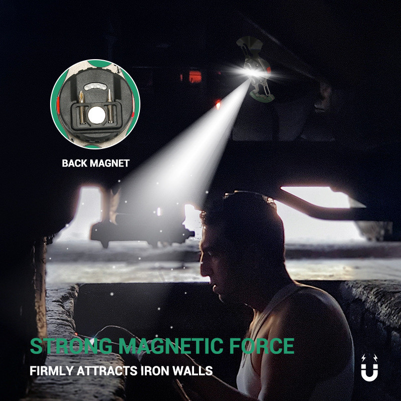 Mini LED svietidlo Malá baterka Silná prenosná kľúčenka Svetlo Multifunkčný magnetický otvárač na fľaše USB nabíjateľná lampa