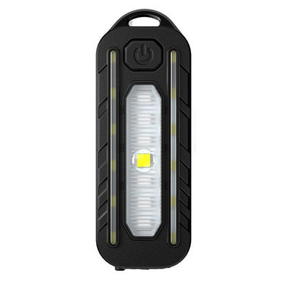 Lampă pentru bicicletă cu cap COB LED, 5W, fară portabilă de buzunar, lanternă de urgență tip C, reîncărcabilă pentru pălărie, lampă de semnalizare, stroboscop în 5 moduri