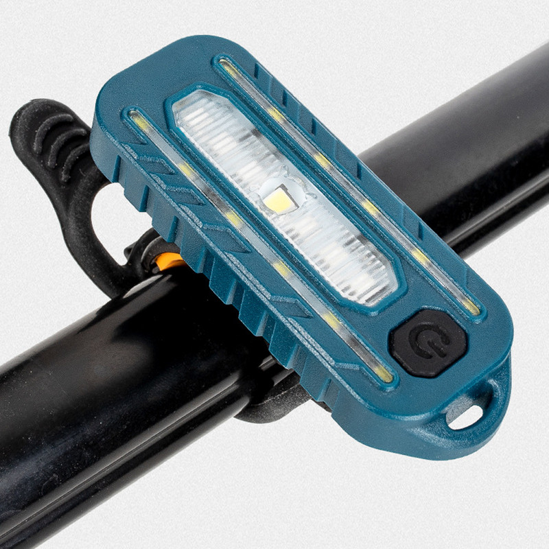 Lampă pentru bicicletă cu cap COB LED, 5W, fară portabilă de buzunar, lanternă de urgență tip C, reîncărcabilă pentru pălărie, lampă de semnalizare, stroboscop în 5 moduri