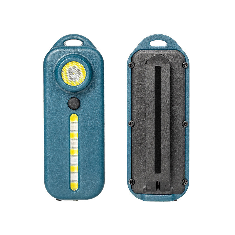 Lampă pentru bicicletă cu cap COB LED, 5W, fară portabilă de buzunar, lanternă de urgență tip C, reîncărcabilă pentru pălărie, lampă de semnalizare, stroboscop în 5 moduri