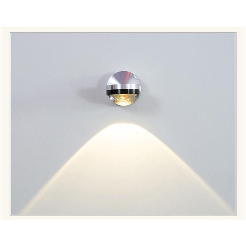 Felső és alsó fali lámpa 3-6W LED modern belső szálloda dekorációs lámpa nappali hálószoba éjjeli TV háttér fali lámpa