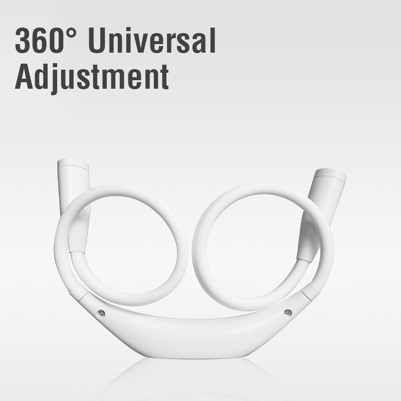 FLDJL pārnēsājama uzlādējama LED lampa darba LED apgaismojuma lasīšanai āra atmiņas šļūtene kempinga apgaismojuma kakla apkakle