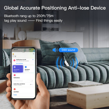 Bluetooth GPS Tracker για Αντικατάσταση Air Tag Apple μέσω Find My to Locate Card Wallet iPad Keys Kids Dog Finder MFI Smart iTag