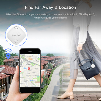 Bluetooth GPS тракер за Apple Air Tag Подмяна чрез Find My to Locate Card Wallet iPad Keys Kids Dog Finder MFI Smart iTag